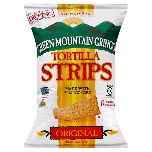 Green Mountain Gringo Chip Tortilla Strip 8 oz (Pack Of 12)