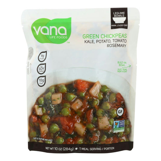 Vana Life Foods Chickpeas Green Kale Potato Tomato Rosemary - 10 oz (Pack of 6)