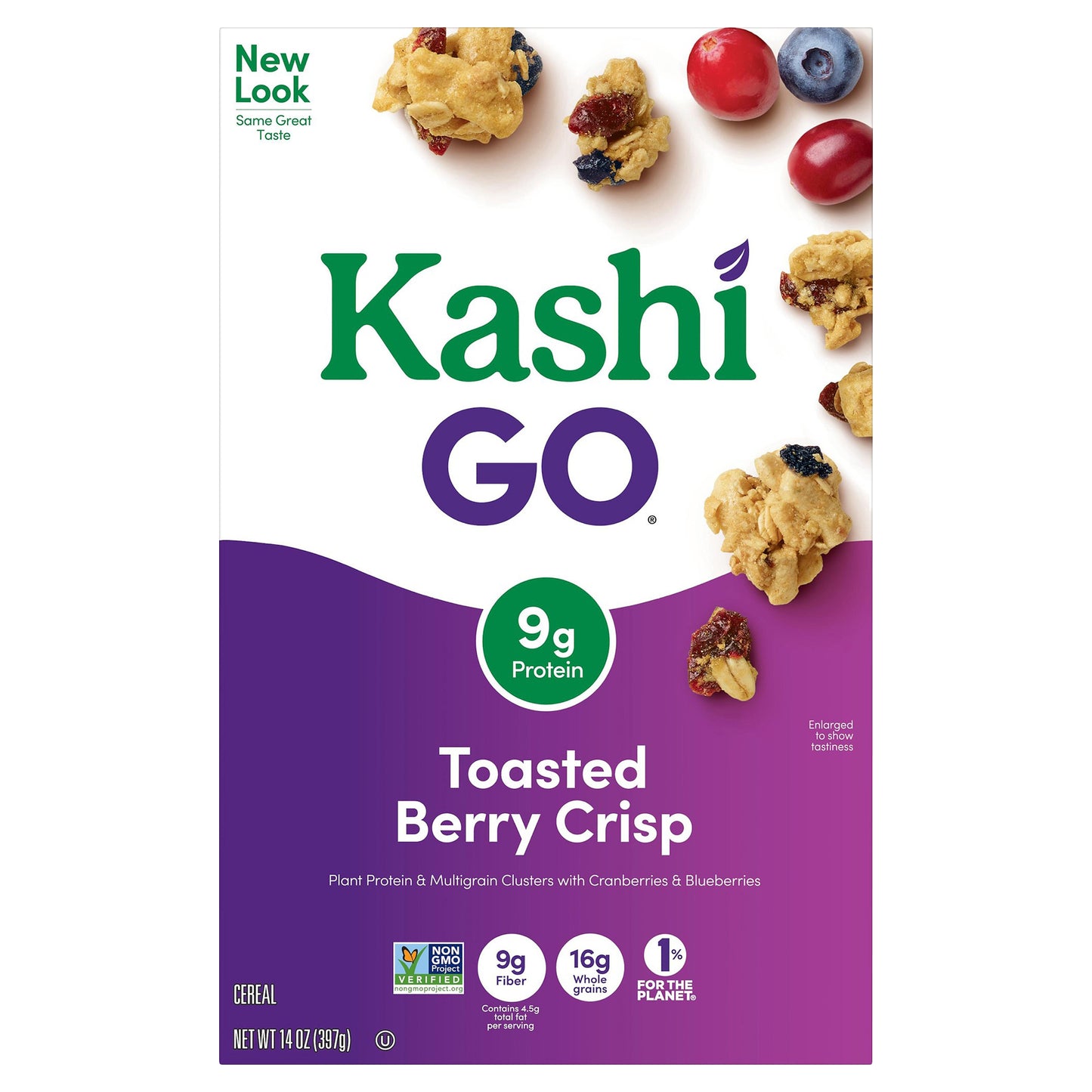 Kashi Go Cereal Crisp Brry 14 Oz (Pack Of 12)