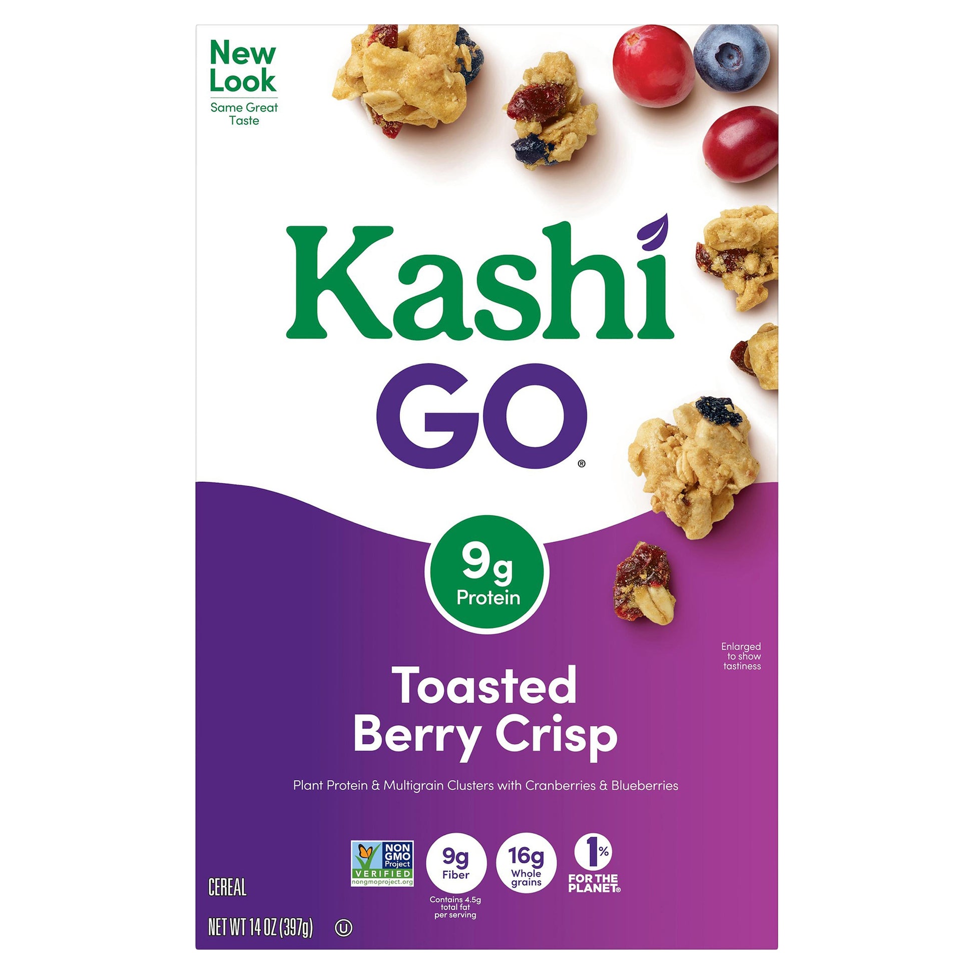 Kashi Go Cereal Crisp Brry 14 Oz (Pack Of 12)