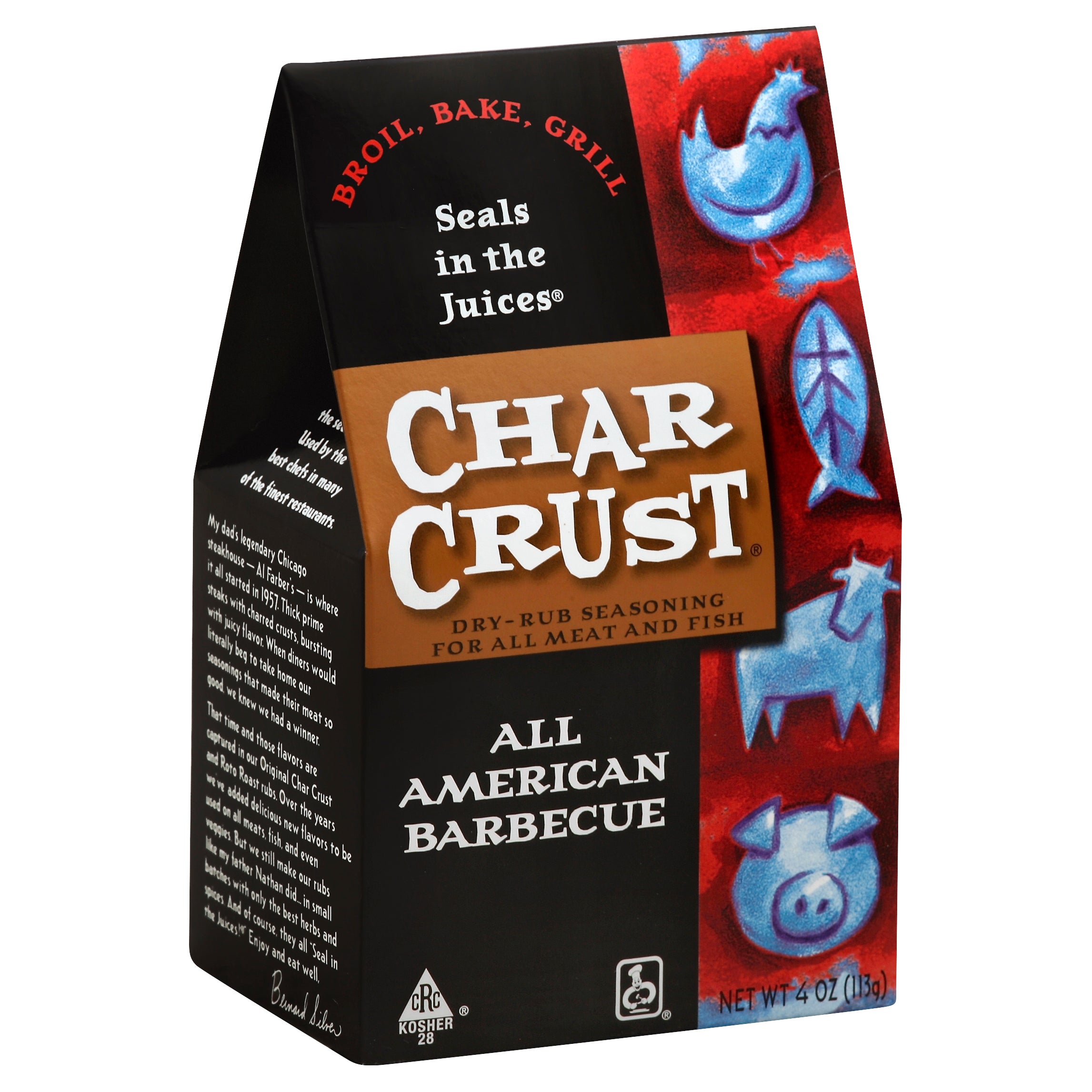 Char Crust Rub Dry All American Barbeque