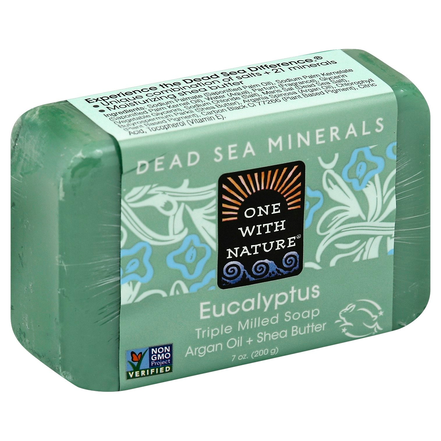 One With Nature Soap Bar Eucalyptus 7 Oz (Pack of 3)