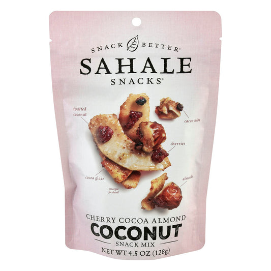 Sahale Snacks Snack Mix Cherry Coco Almond 4.5 Oz Pack of 6
