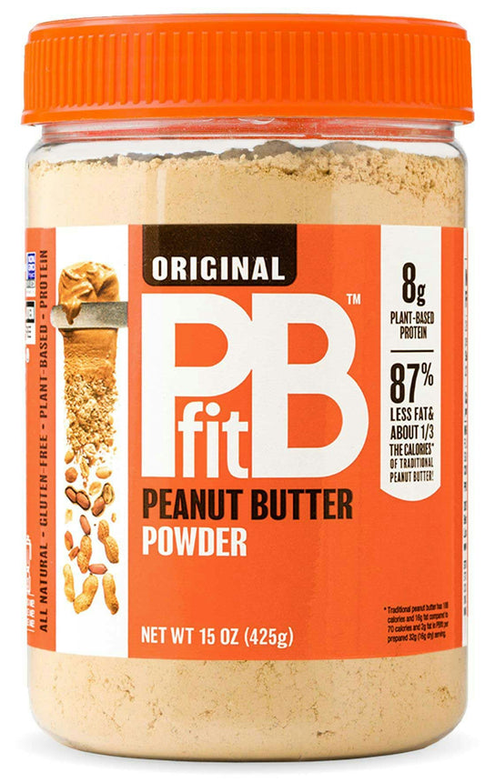 PBfit Peanut Butter Powder - 15 Ounce (Pack of 6)