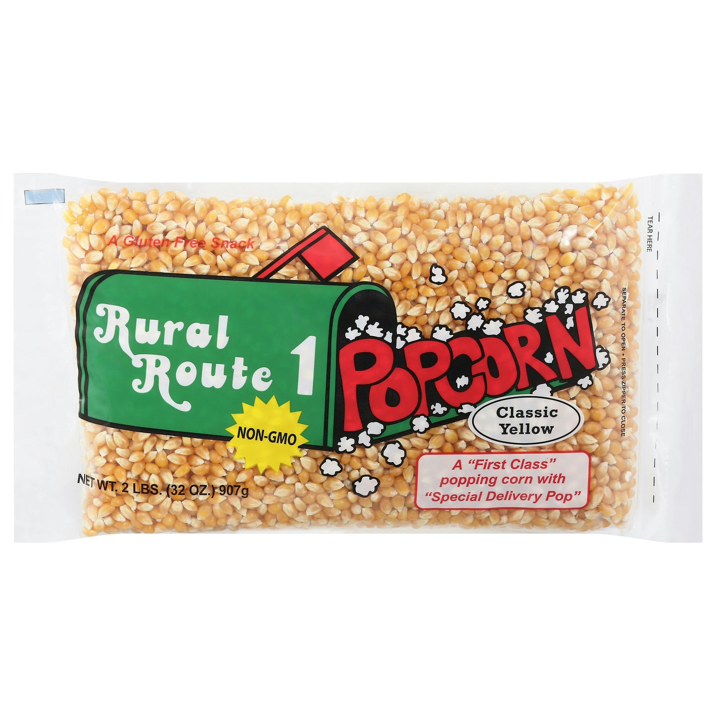 Rural Route Yellow Popcorn Kernel 2 lb (Pack of 12)