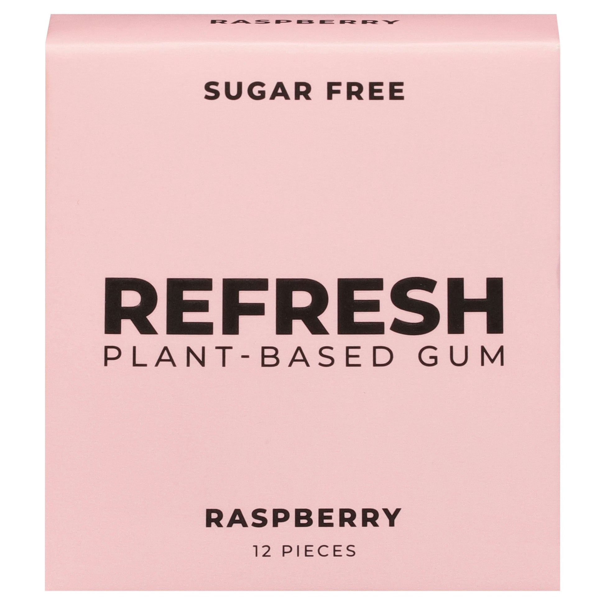 Refresh Gum Gum Raspberry 12 Pieces (Pack of 12)