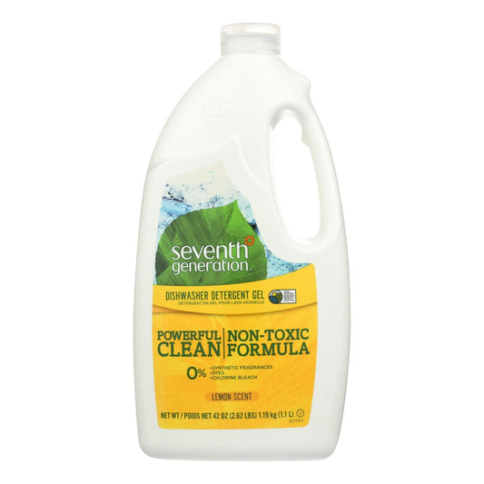 Seventh Generation Auto Dishwasher Gel - Lemon 42 fl. oz (Pack of 6)