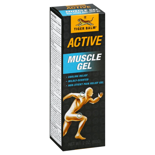 Tiger Balm Gel Active Muscle 2 Oz (Pack Of 6)