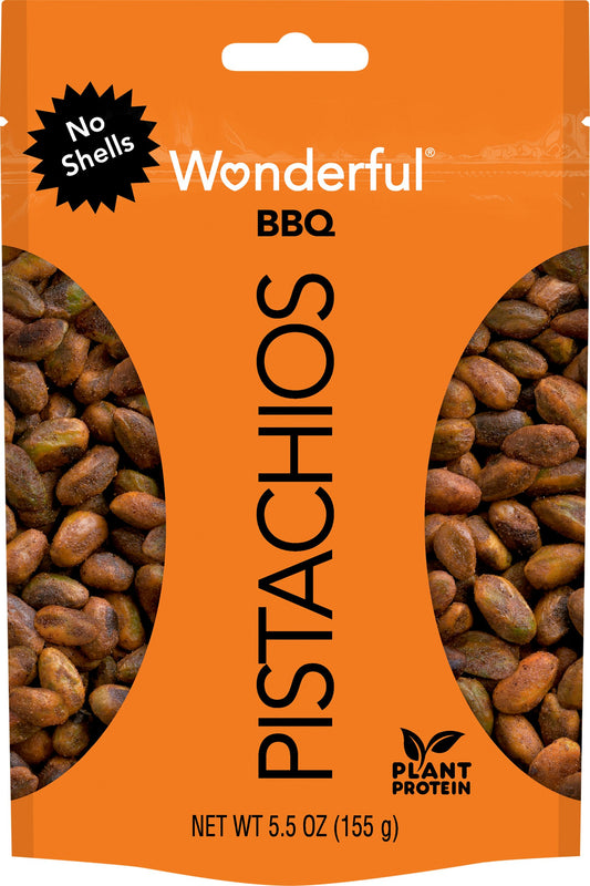 Wonderful Pistachios Pistachios BBQ No Shell 5.5 Oz Pack of 10