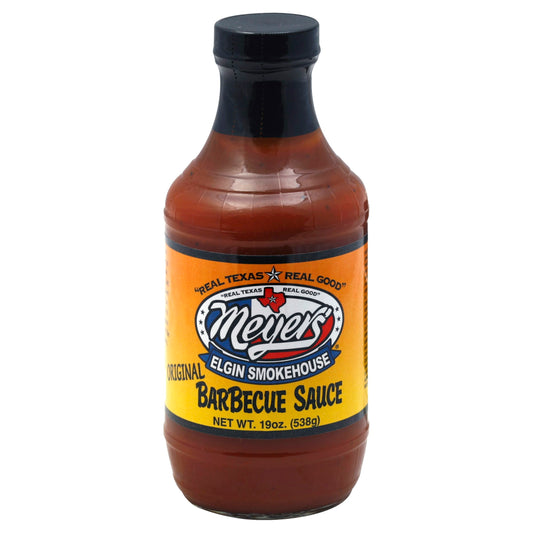 Meyers Elgin Sauce BBQ Sauce 19 Oz (Pack of 6)