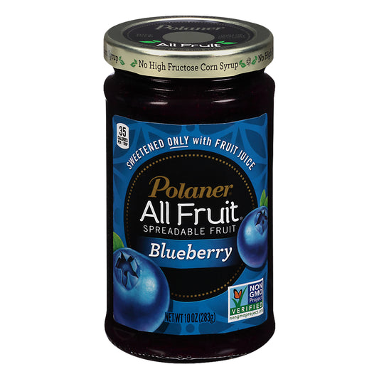 Polaner Fruit Spread Blueberry 10 oz (Pack Of 12)