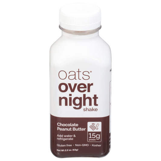 Oats Overnight Shake Chocolate Peanut Butter 2.2 oz (Pack Of 10)