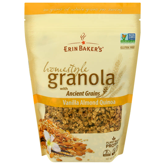 Erin Bakers Quinoa Vanilla Almond 12 oz (Pack Of 6)