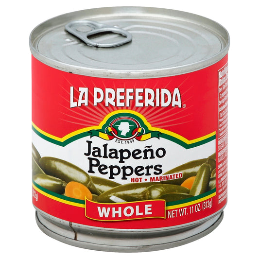 La Preferida Pepper Jalapeno Whole 11 oz (Pack Of 12)