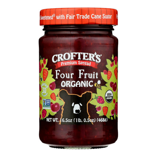 Crofters - Premium Spread Fruit 16.5 Oz (Pack of 6)