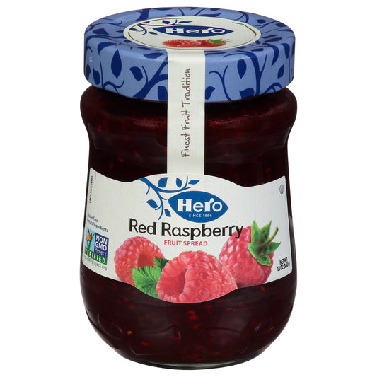 Hero Fruit Spread Raspberry 12 oz (Pack Of 8)