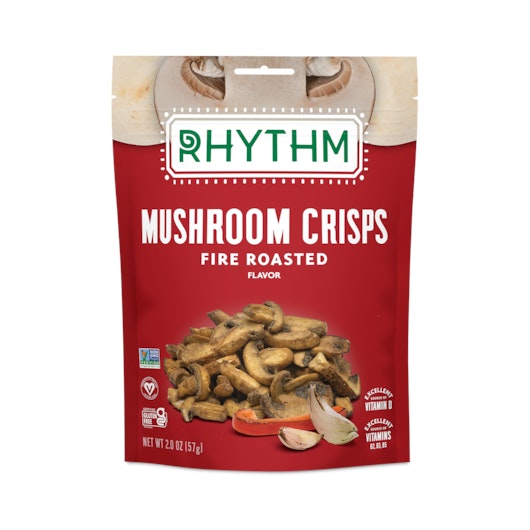 Rhythm Superfoods Fire Roasted Mushroom Crisp - 2 Ounce (Pack of 8)