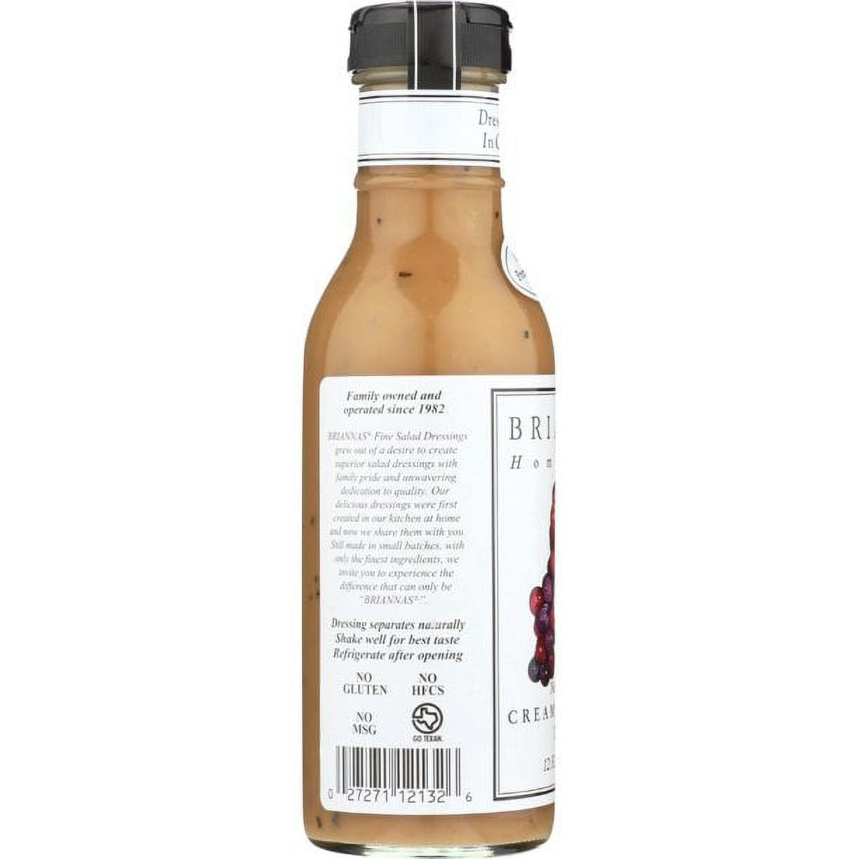 BRIANNAS (Pack of 12) Briannas New American Creamy Dressing 12 Oz