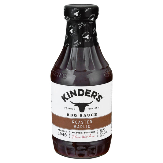 Kinders Sauce Barbeque Roasted Garlic 20.5 oz (Pack Of 6)