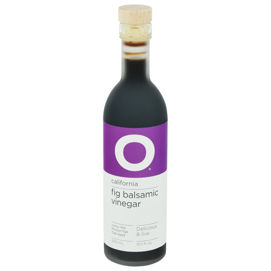 O Vinegar Balsamic Fig California 300 Ml (Pack Of 6)