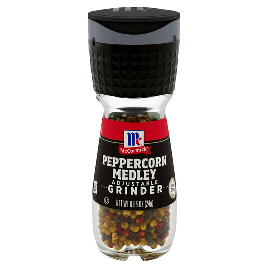 Mc Cormick Spice Peppercorn Medley Grinder 0.85 Oz Pack of 6