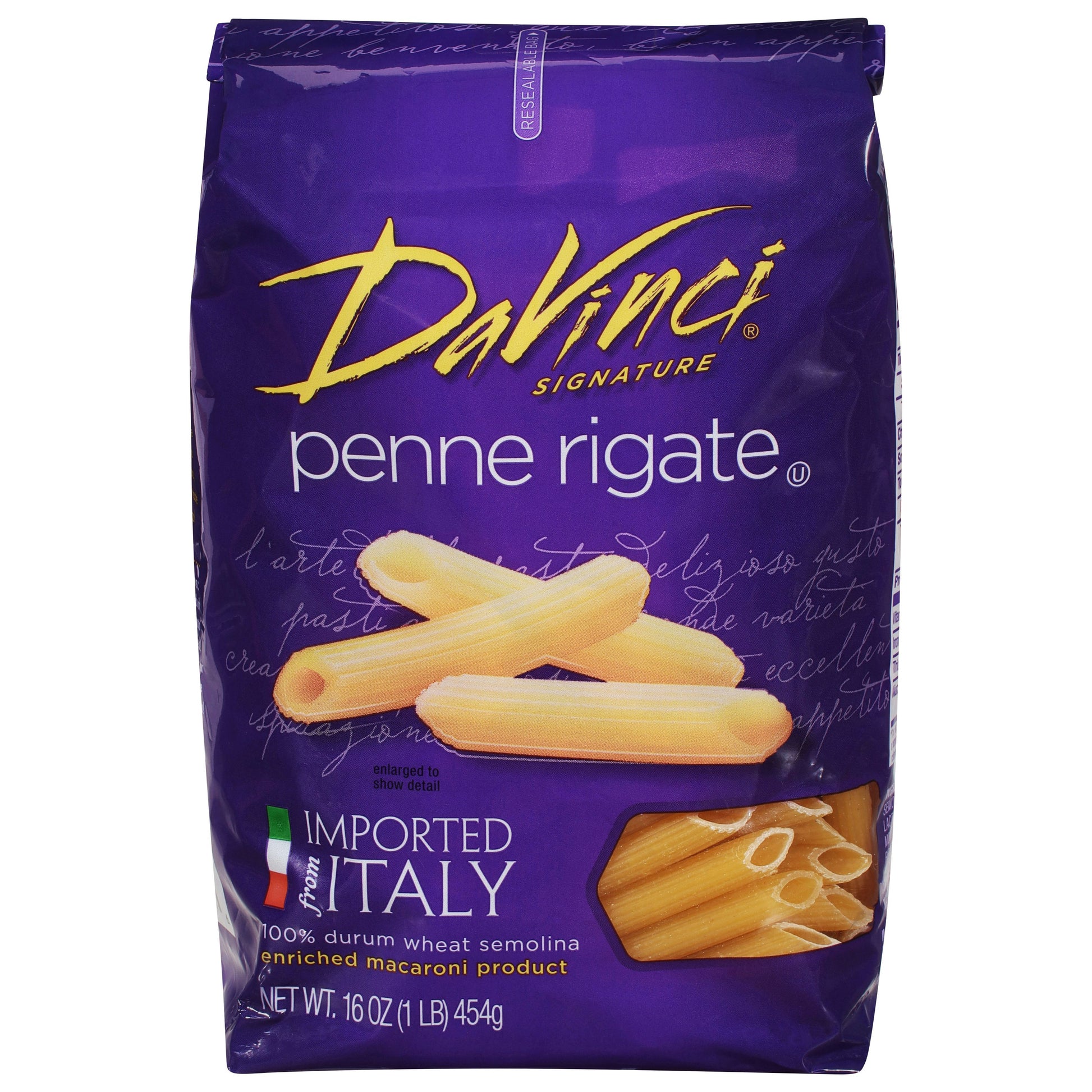 Davinci Pasta Penne Rigate 16 oz (Pack of 12)