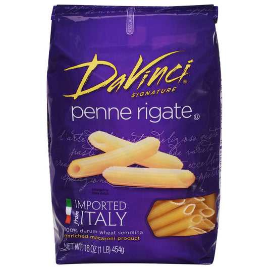 Davinci Pasta Penne Rigate 16 oz (Pack of 12)