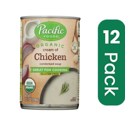 Pacific Foods - Soup Cream Chicken Condensed 10.5 oz (Pack of 12)