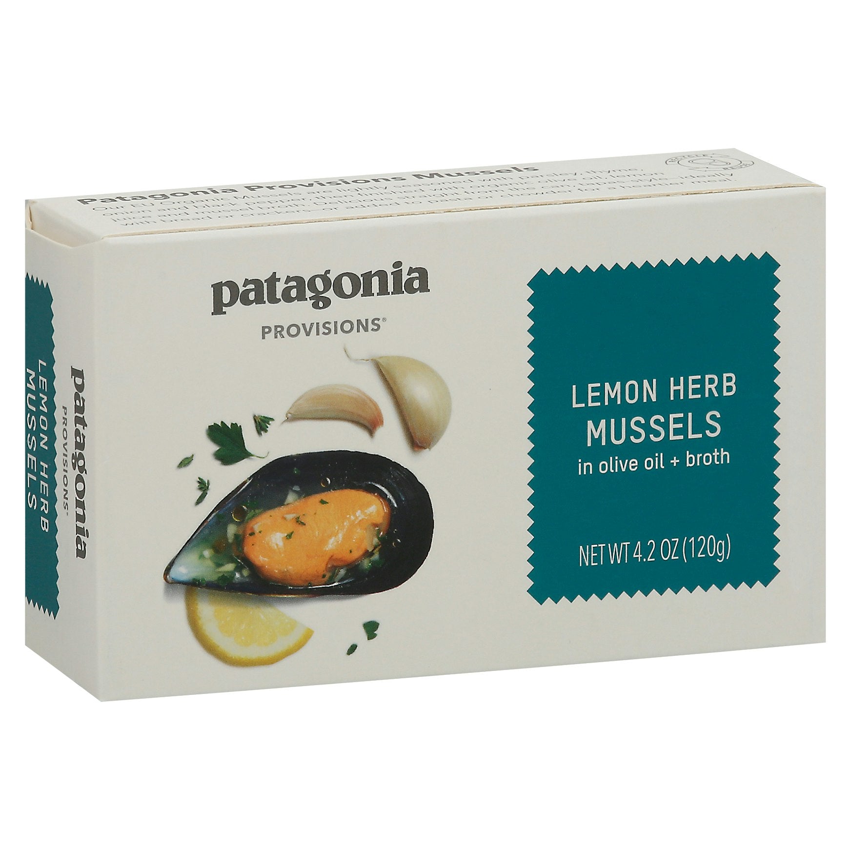 Patagonia Provisions Mussels Lemon Herb Organic