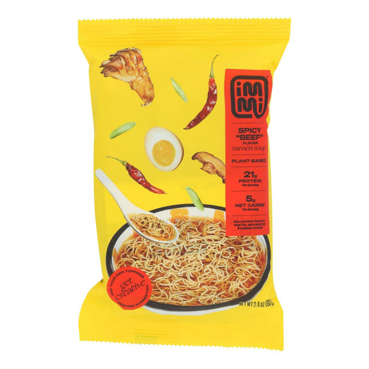Immi - Ramen Spicy Beef 2.4 oz (Pack of 6)