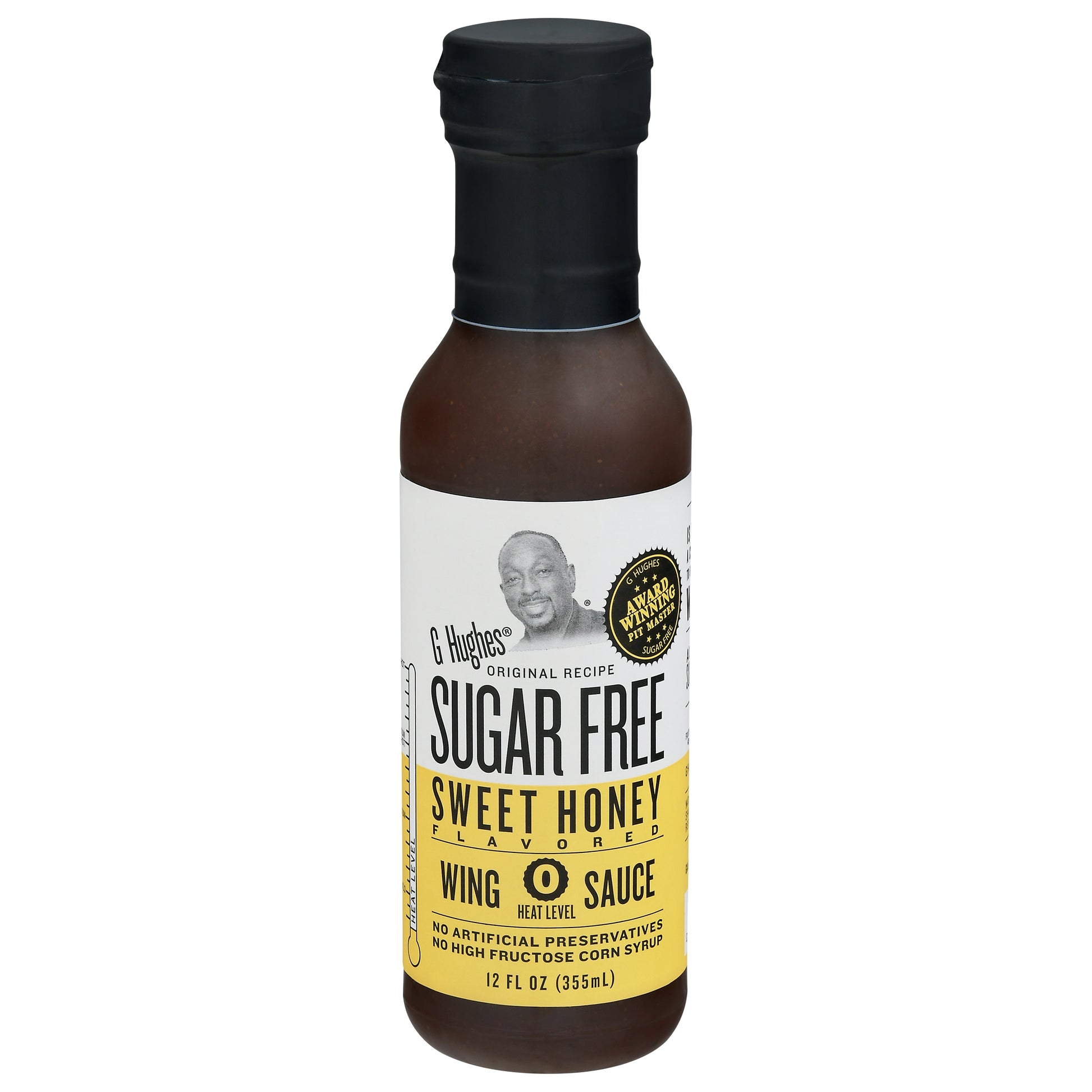 G Hughes Sauce Wing Sweet Honey 12 Oz (Pack Of 6)