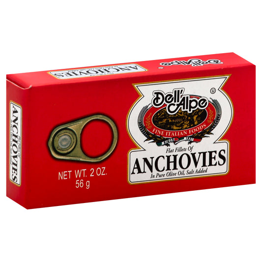 Dell Alpe Anchovy Flat 1 Ea (Pack Of 25)