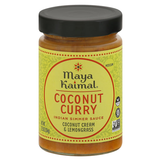 Maya Kaimal Sauce Simmer Coconut Curry 12.5 Oz (Pack Of 6)