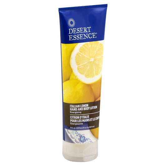 Desert Essence Lotion Hand Body Italian Lemon 8 Fl Oz (Pack Of 3)