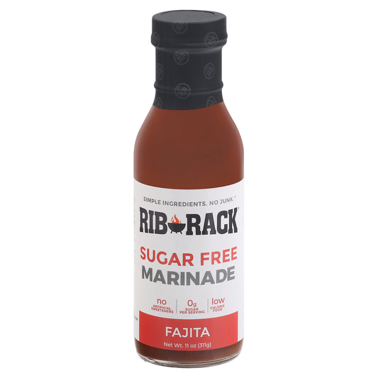 Rib Rack Marinade Fajita Sugar Free 11 Oz (Pack Of 6)