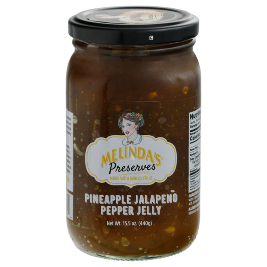 Melindas Preserve Pineapple Jalapeno 15.5 Oz (Pack Of 6)