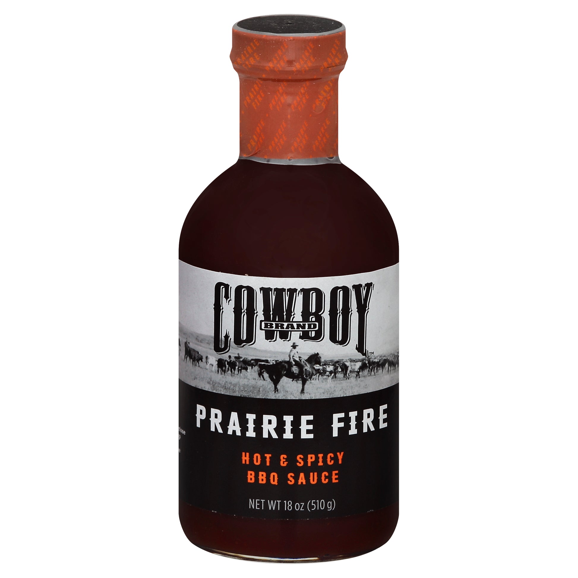 Cowboy Charcoal Sauce Barbeque Fire & Hot Spicy 18 oz (Pack Of 6)