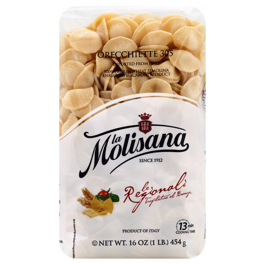 La Molisana Pasta Orechiette 16 oz (Pack Of 12)