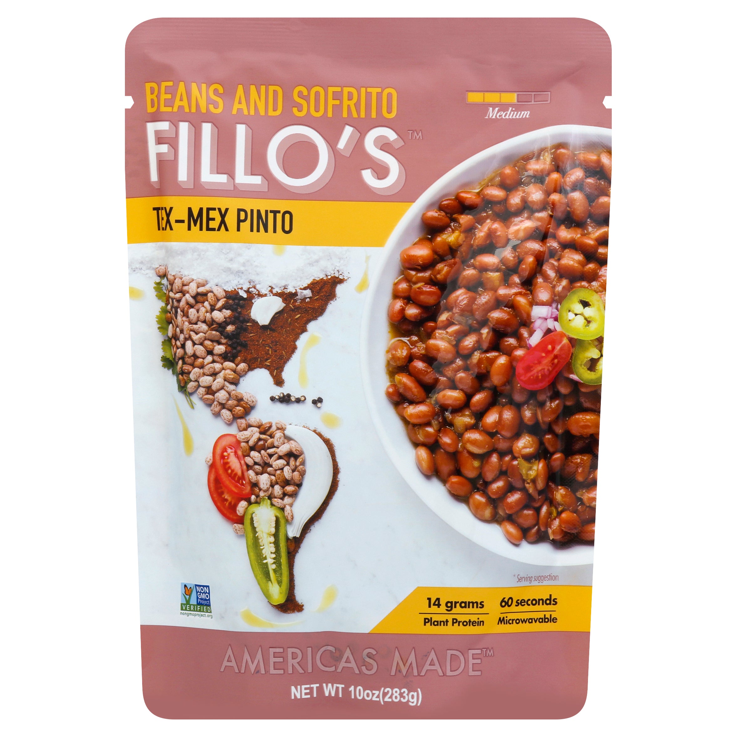 Fillos Beans Pinto Tex Mex