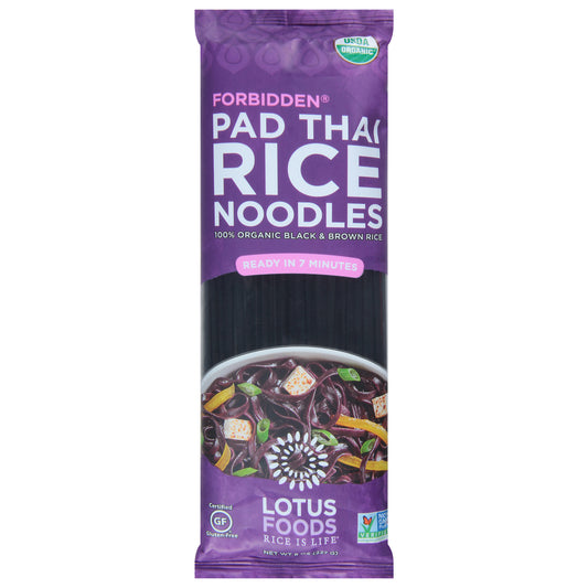 Lotus Foods Pad Thai Noodles Organic Forbidden 8 oz (Pack Of 8)