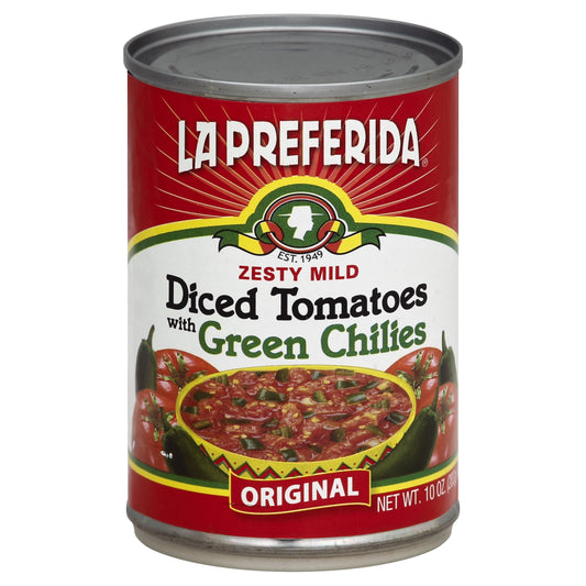 La Preferida Tomato & Dice Grain Chili 10 Oz (Pack Of 12)
