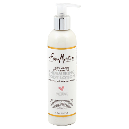 Sheamoisture Lotion Body Virgn Cocnt Oil Shimmering 7.6 Fl Oz (Pack Of 3)