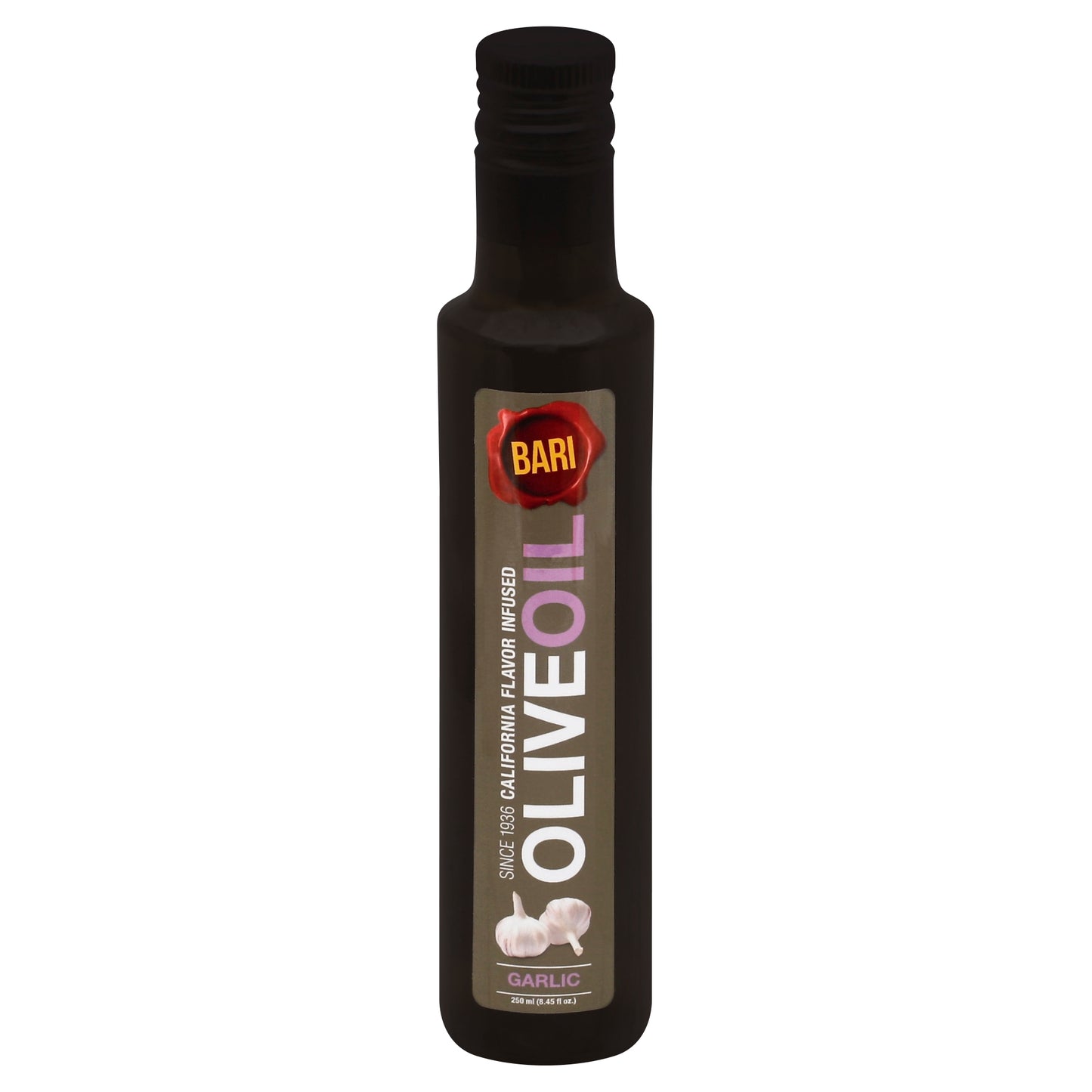 Bari Oil Olive Garlic Infused 250 Ml (Pack Of 6)