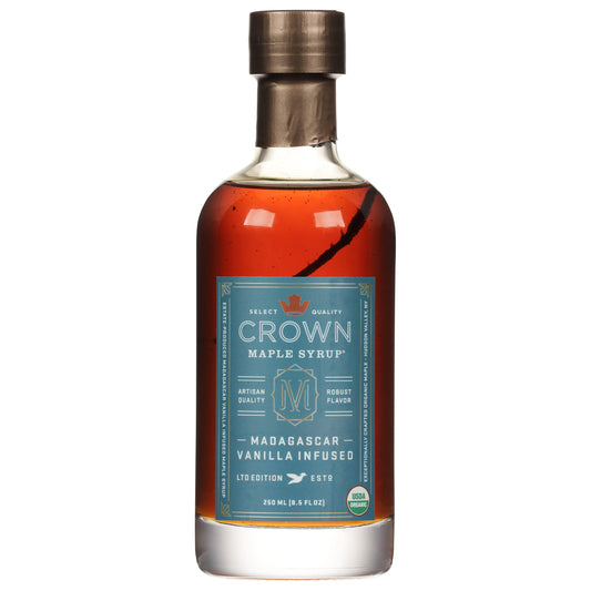 Crown Maple Syrup Maple Madagascar Vanilla 8.5 FO (Pack Of 8)