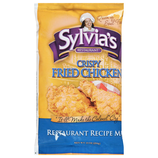 Sylvias Mix Fry Chicken 10 Oz (Pack of 9)
