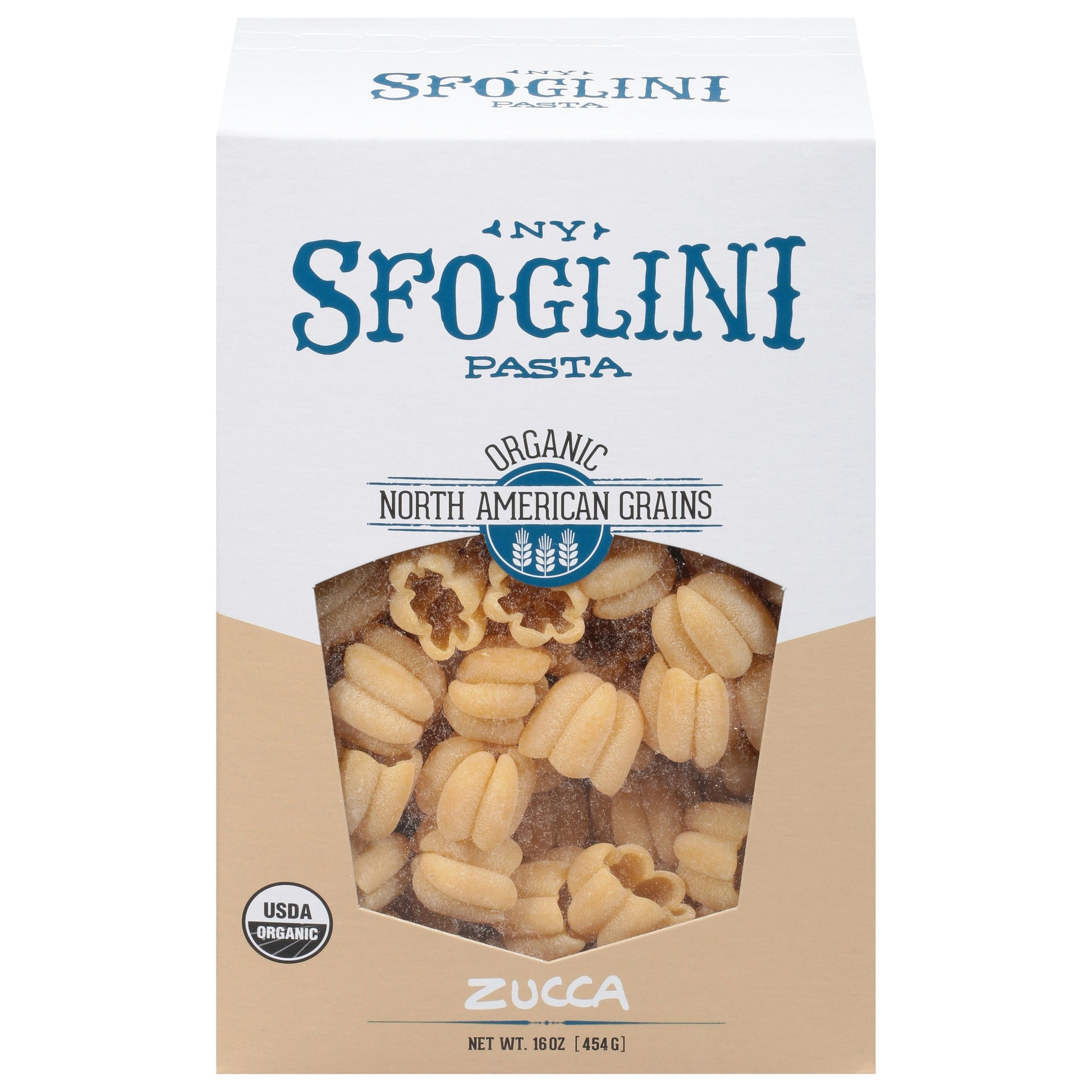 Sfoglini Pasta Semolina Zucca Organic 16 Oz Pack of 6