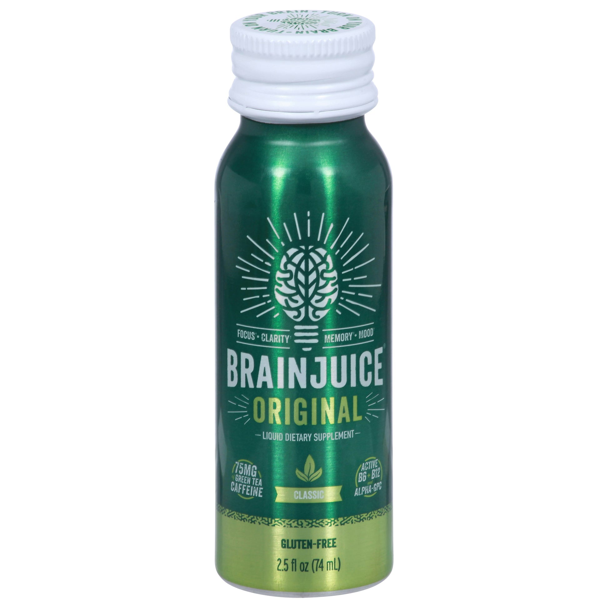 Brainjuice Shot Mental Classic 2.5 fl oz (Pack of 12)