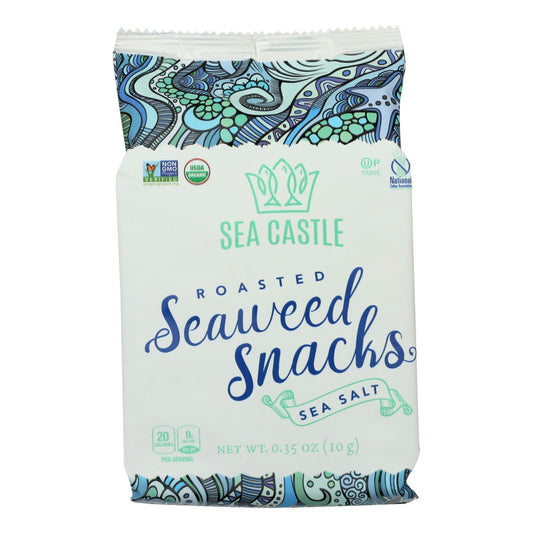 Sea Castle Roasted Seaweed Snacks 0.35 Oz Pack of 12