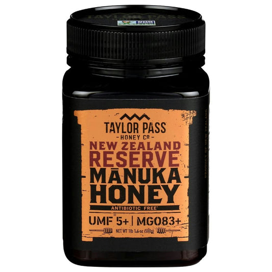 Taylor Pass UMF 5 Plus Manuka Honey - 500 Gram (Pack of 6)