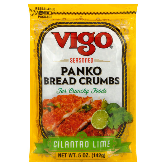 Vigo Panko Bread Crumble Cilantro Lime 5 oz (Pack of 6)
